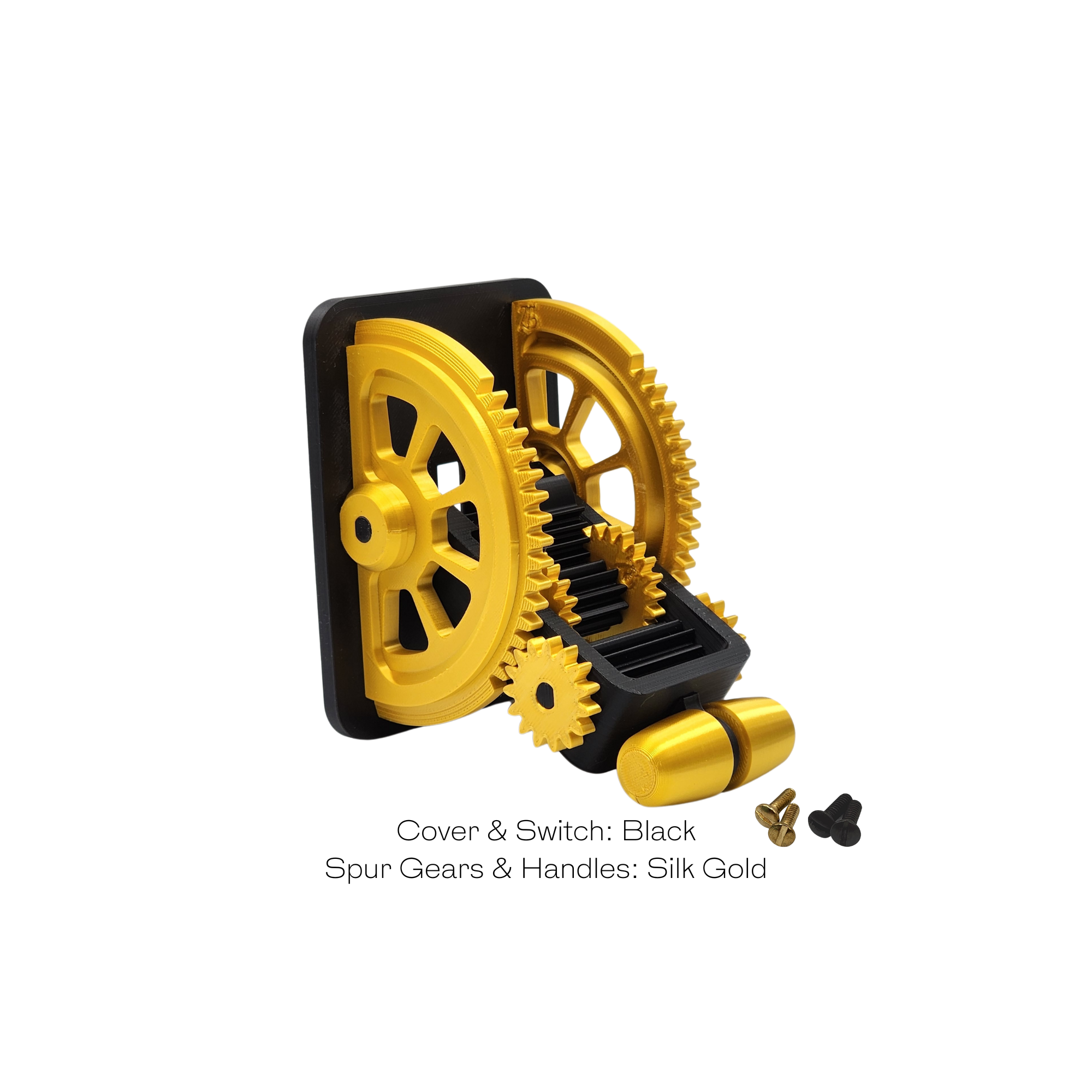 Mechanical Spur Geared Steampunk Toggle Light Switch
